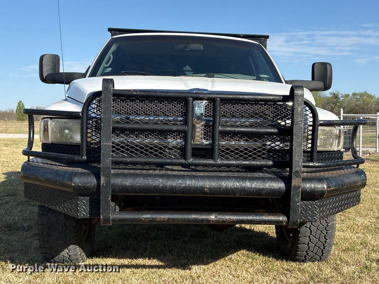 image for item NK9054 2001 Dodge Ram 2500 bale bed pickup truck