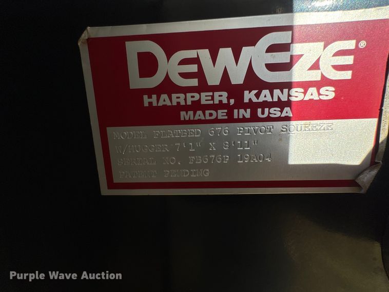 image for item NK9054 2001 Dodge Ram 2500 bale bed pickup truck