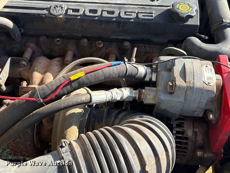 image for item NK9054 2001 Dodge Ram 2500 bale bed pickup truck