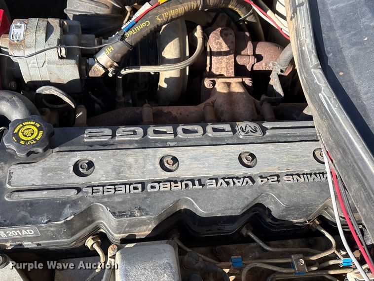 image for item NK9054 2001 Dodge Ram 2500 bale bed pickup truck