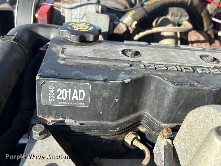 image for item NK9054 2001 Dodge Ram 2500 bale bed pickup truck