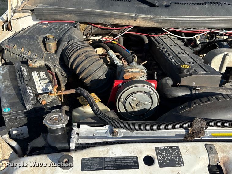 image for item NK9054 2001 Dodge Ram 2500 bale bed pickup truck