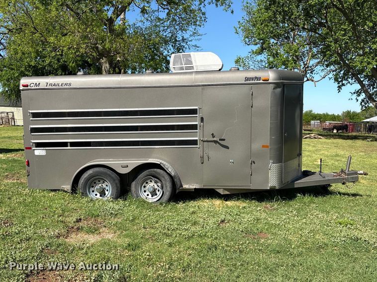 image for item NK9066 2018 CM Show Pro livestock trailer