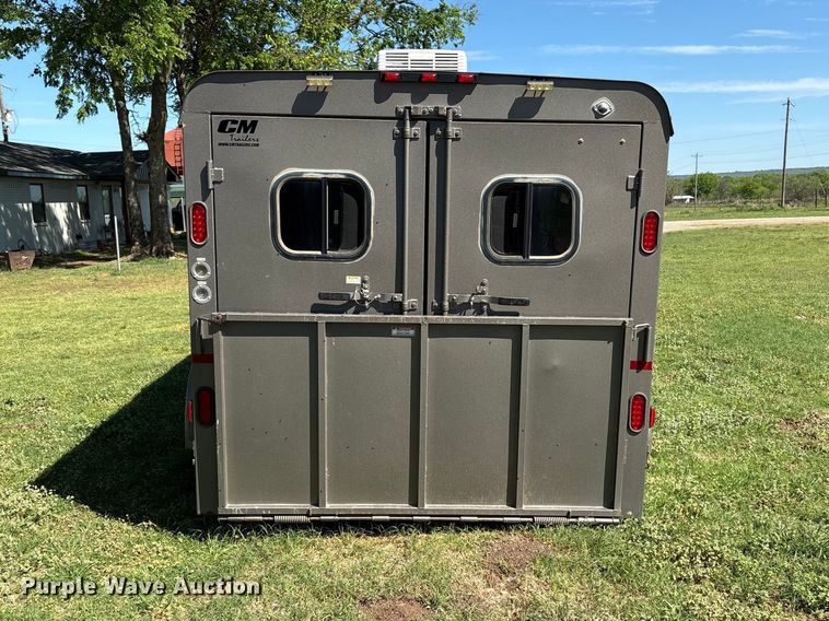image for item NK9066 2018 CM Show Pro livestock trailer