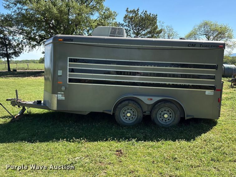 image for item NK9066 2018 CM Show Pro livestock trailer
