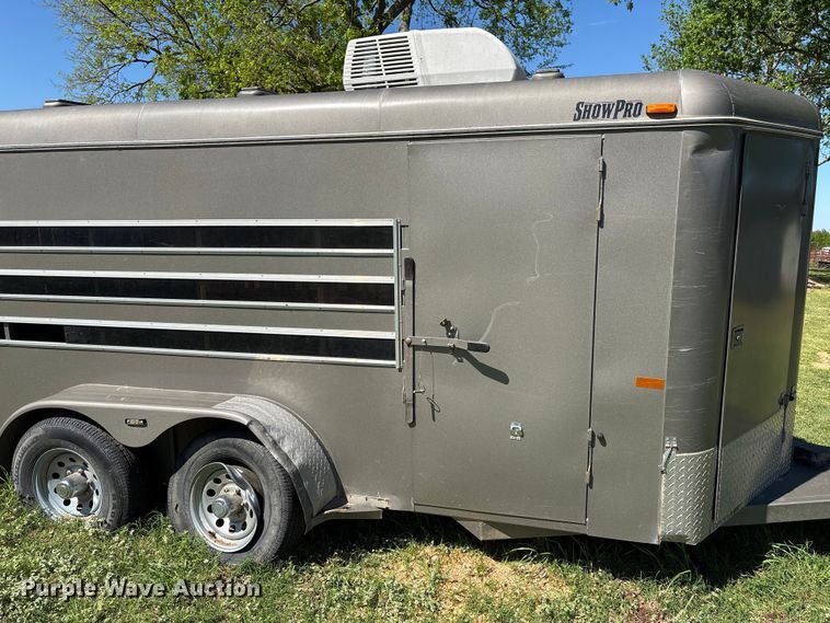 image for item NK9066 2018 CM Show Pro livestock trailer
