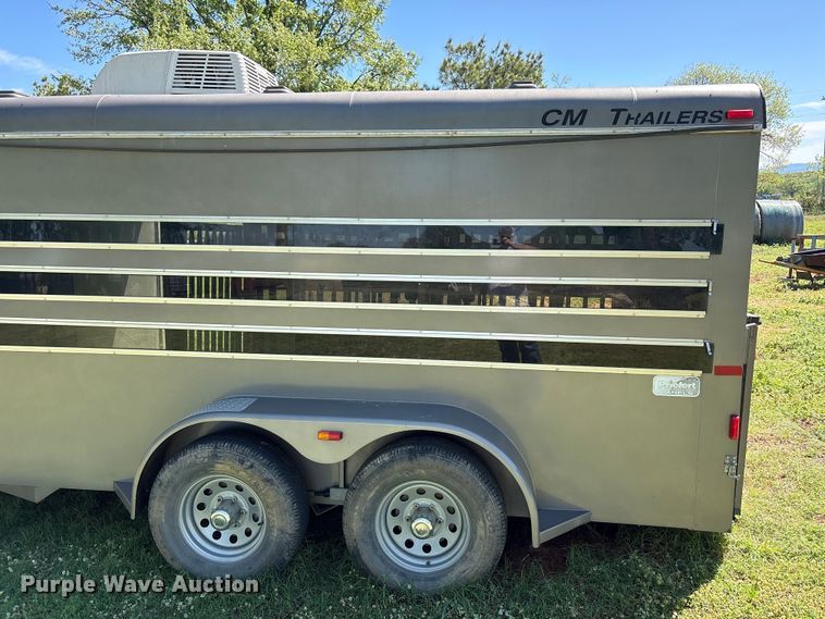 image for item NK9066 2018 CM Show Pro livestock trailer