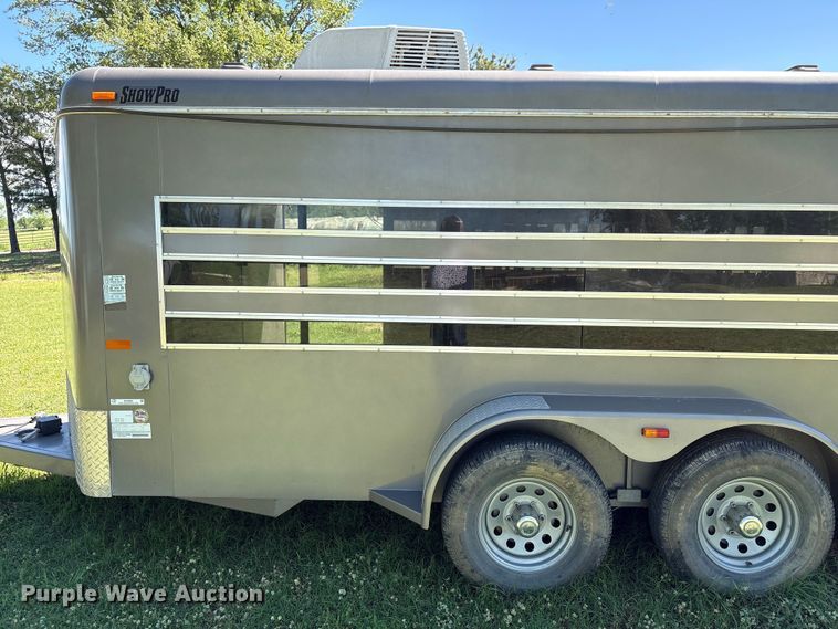 image for item NK9066 2018 CM Show Pro livestock trailer