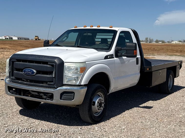 image for item NK9106 2016 Ford F350 Super Duty flatbed truck