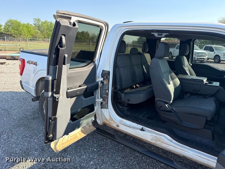 image for item NK9153 2022 Ford F150 Ext. Cab pickup truck