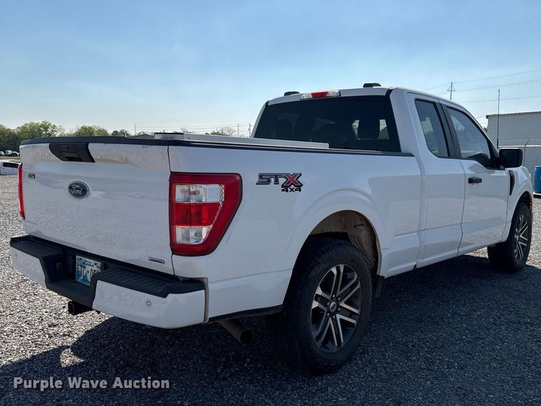 image for item NK9154 2021 Ford F150 Ext. Cab pickup truck