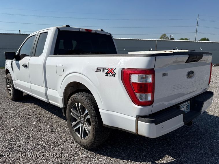 image for item NK9154 2021 Ford F150 Ext. Cab pickup truck