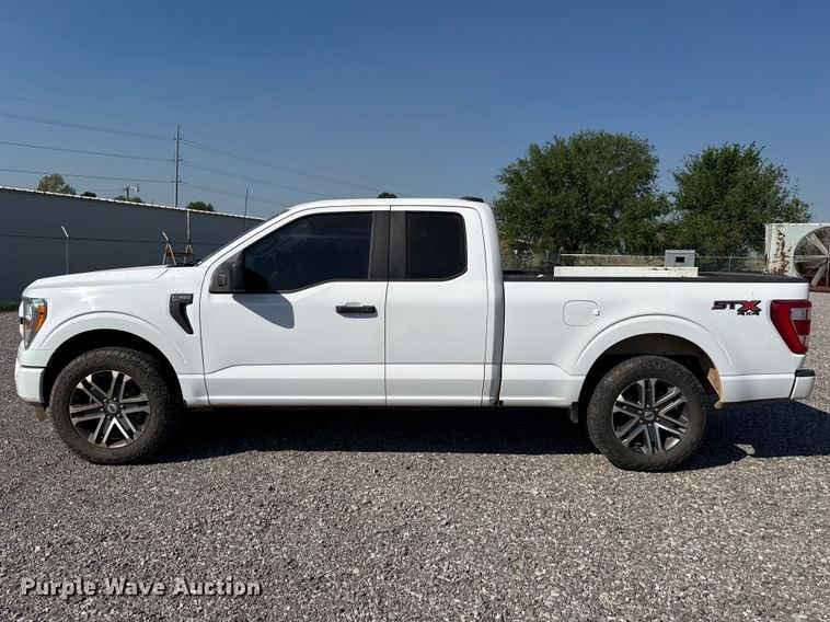 image for item NK9154 2021 Ford F150 Ext. Cab pickup truck