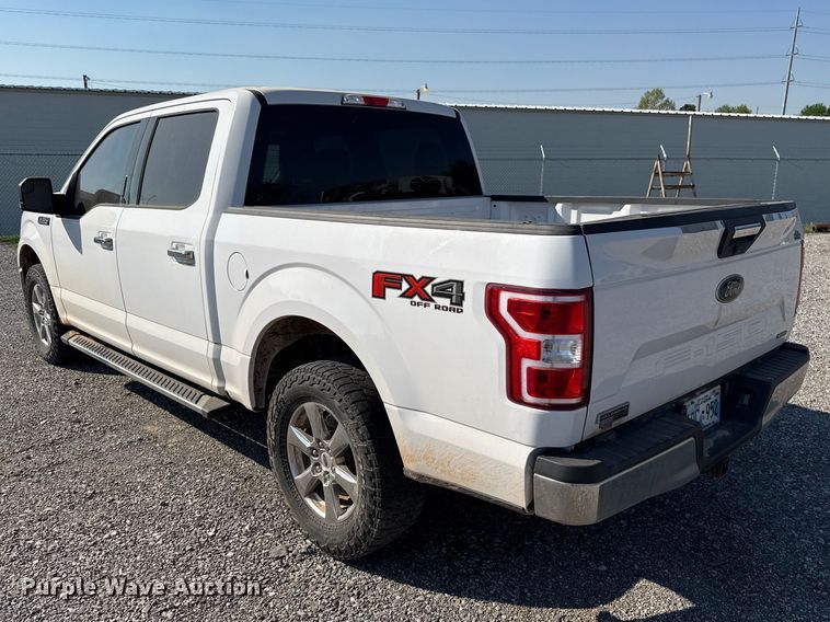 image for item NK9155 2018 Ford F150 Crew Cab pickup truck