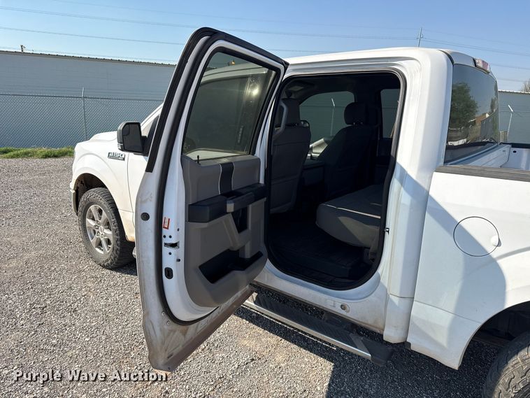 image for item NK9155 2018 Ford F150 Crew Cab pickup truck