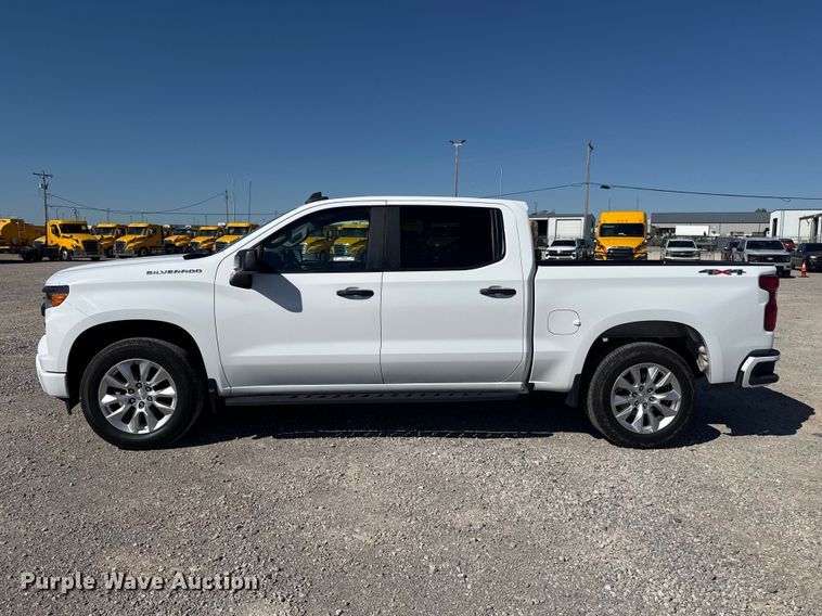image for item NK9169 2023 Chevrolet Silverado 1500 Crew Cab pickup truck