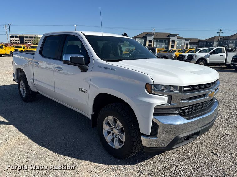 image for item NK9170 2021 Chevrolet Silverado 1500 Crew Cab pickup truck