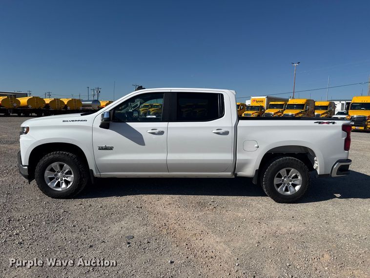 image for item NK9170 2021 Chevrolet Silverado 1500 Crew Cab pickup truck