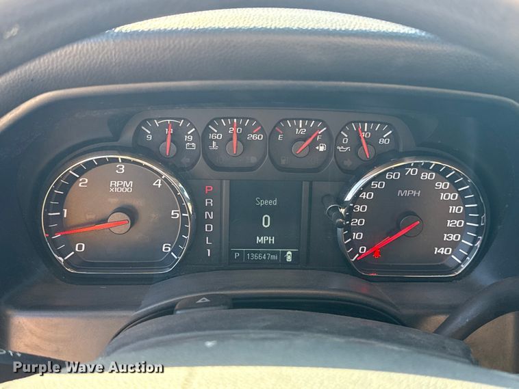 image for item NK9171 2018 Chevrolet Silverado 3500HD utility bed pickup truck