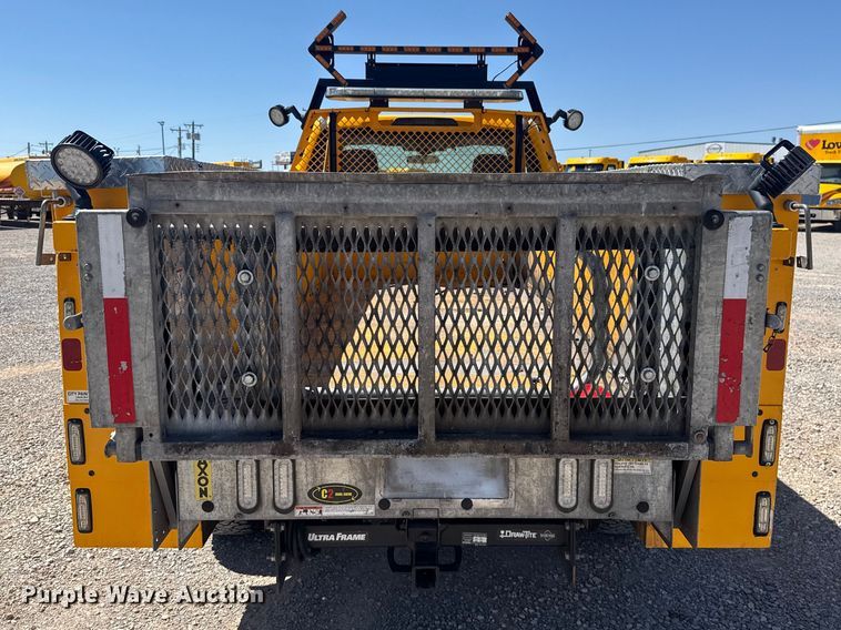 image for item NK9177 2021 Ford F350 Super Duty utility bed pickup truck