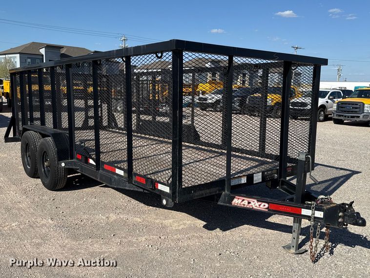 image for item NK9179 2020 Maxey trailer MFG DBA Maxx-D equipment trailer
