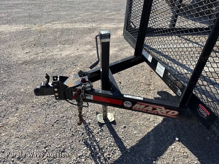 image for item NK9179 2020 Maxey trailer MFG DBA Maxx-D equipment trailer