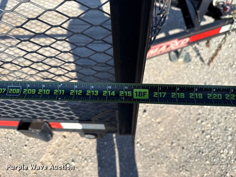 image for item NK9179 2020 Maxey trailer MFG DBA Maxx-D equipment trailer