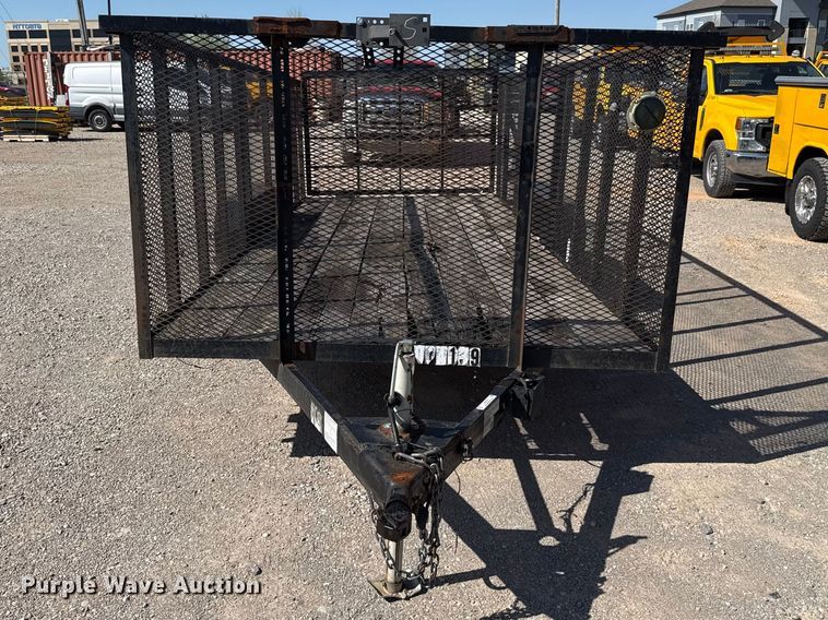 image for item NK9180 2021 Salvation Trailers Mfg. TA BRK utility trailer