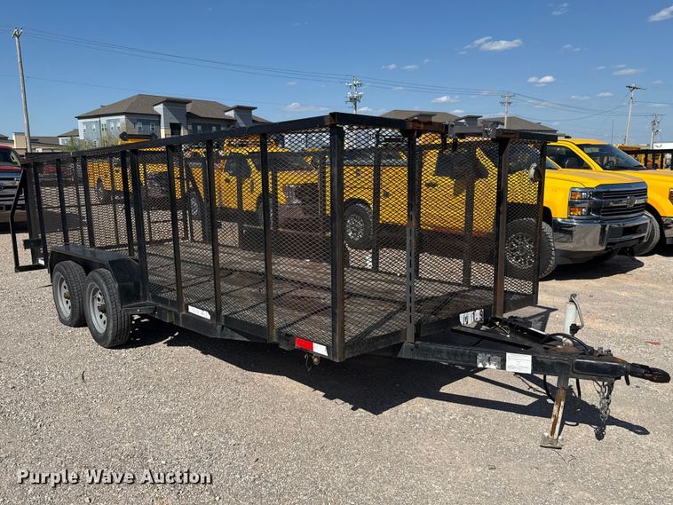 image for item NK9180 2021 Salvation Trailers Mfg. TA BRK utility trailer