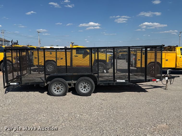image for item NK9180 2021 Salvation Trailers Mfg. TA BRK utility trailer