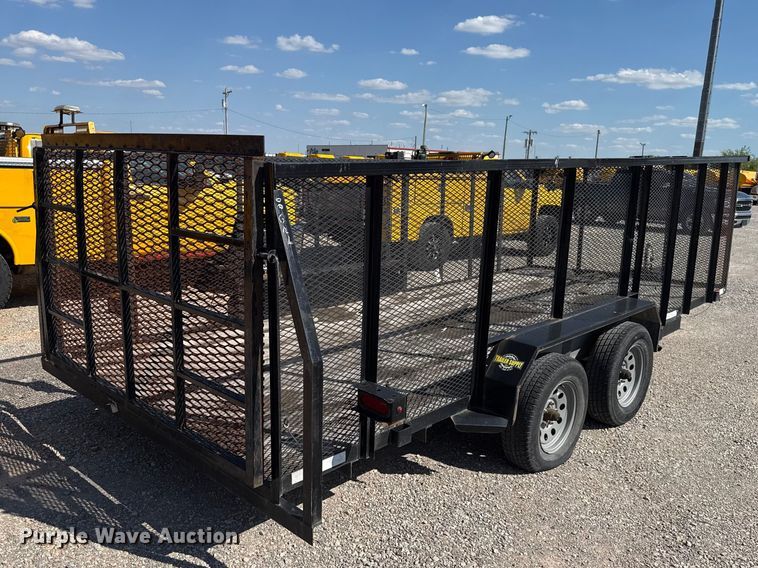 image for item NK9180 2021 Salvation Trailers Mfg. TA BRK utility trailer