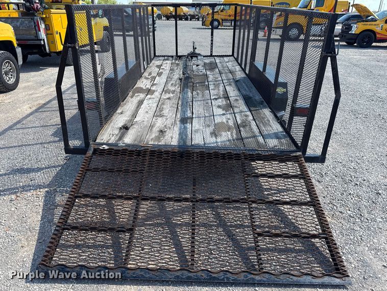 image for item NK9180 2021 Salvation Trailers Mfg. TA BRK utility trailer