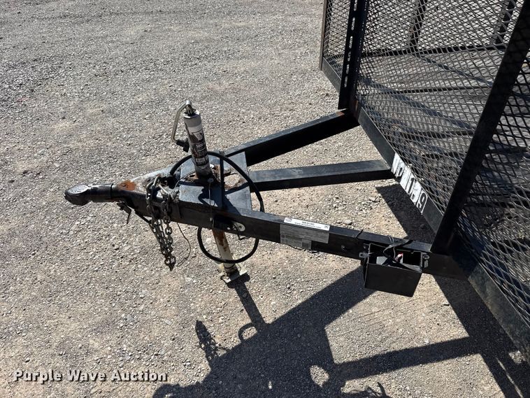 image for item NK9180 2021 Salvation Trailers Mfg. TA BRK utility trailer