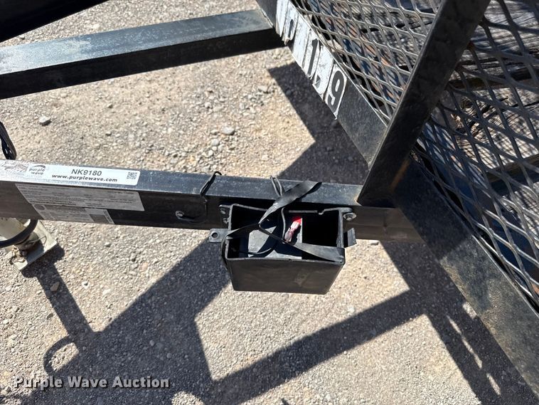 image for item NK9180 2021 Salvation Trailers Mfg. TA BRK utility trailer