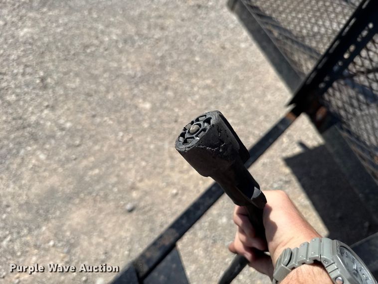 image for item NK9180 2021 Salvation Trailers Mfg. TA BRK utility trailer