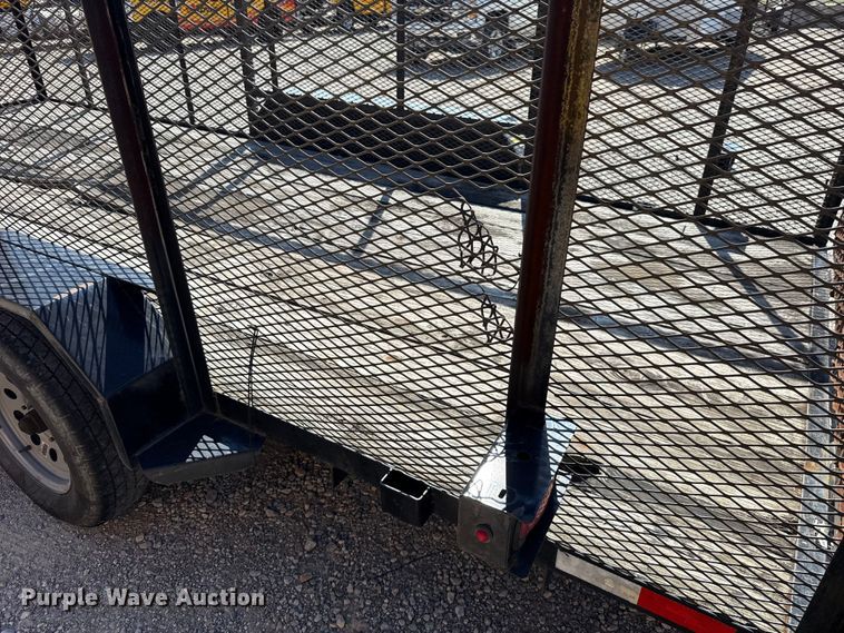 image for item NK9180 2021 Salvation Trailers Mfg. TA BRK utility trailer