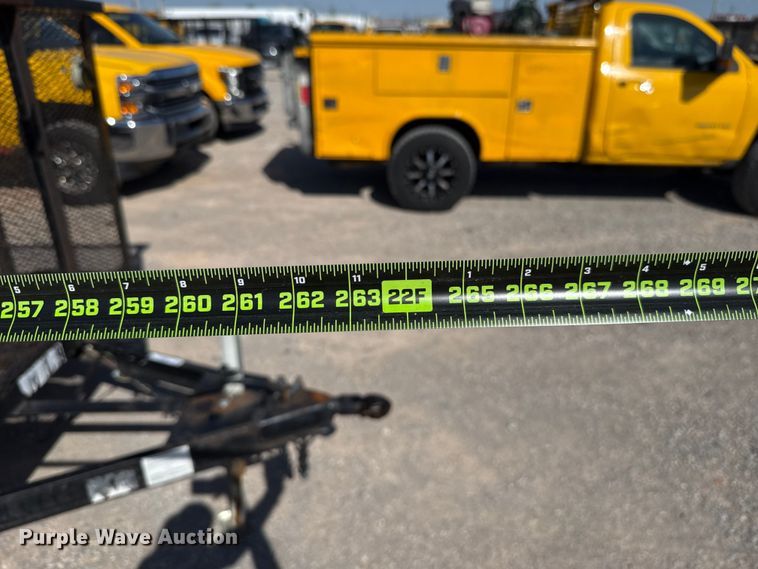 image for item NK9180 2021 Salvation Trailers Mfg. TA BRK utility trailer