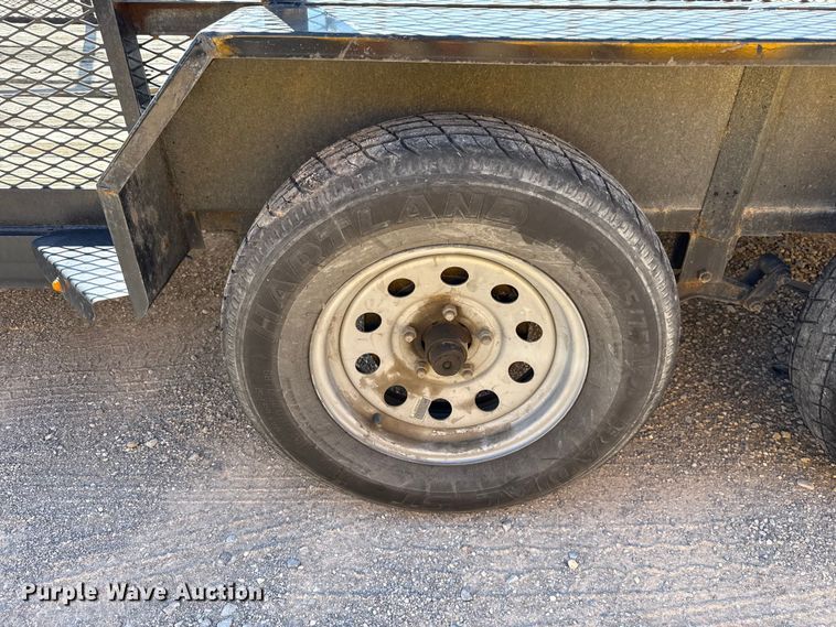 image for item NK9180 2021 Salvation Trailers Mfg. TA BRK utility trailer