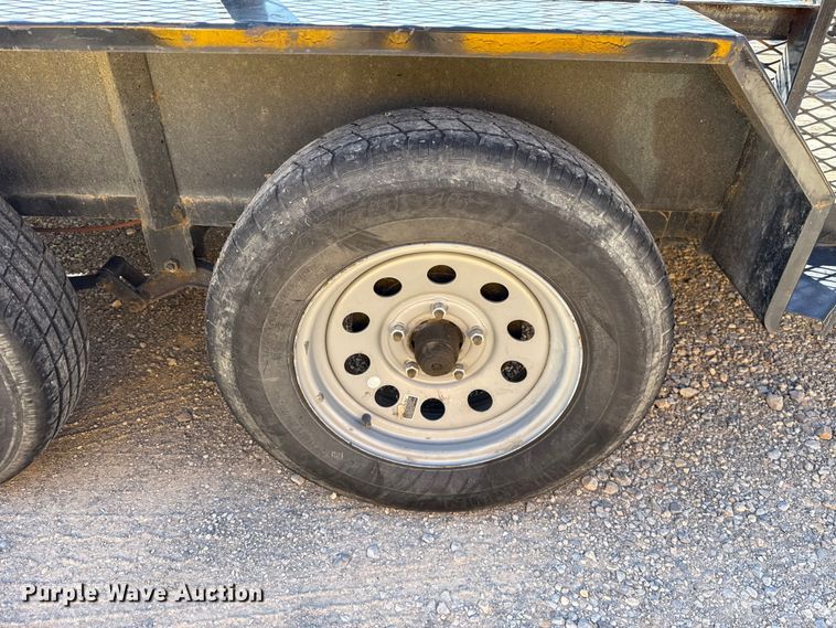 image for item NK9180 2021 Salvation Trailers Mfg. TA BRK utility trailer