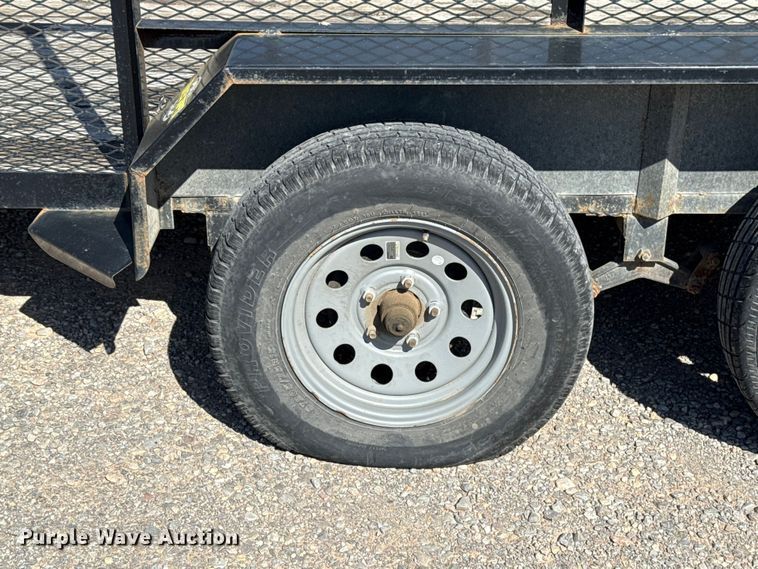 image for item NK9180 2021 Salvation Trailers Mfg. TA BRK utility trailer