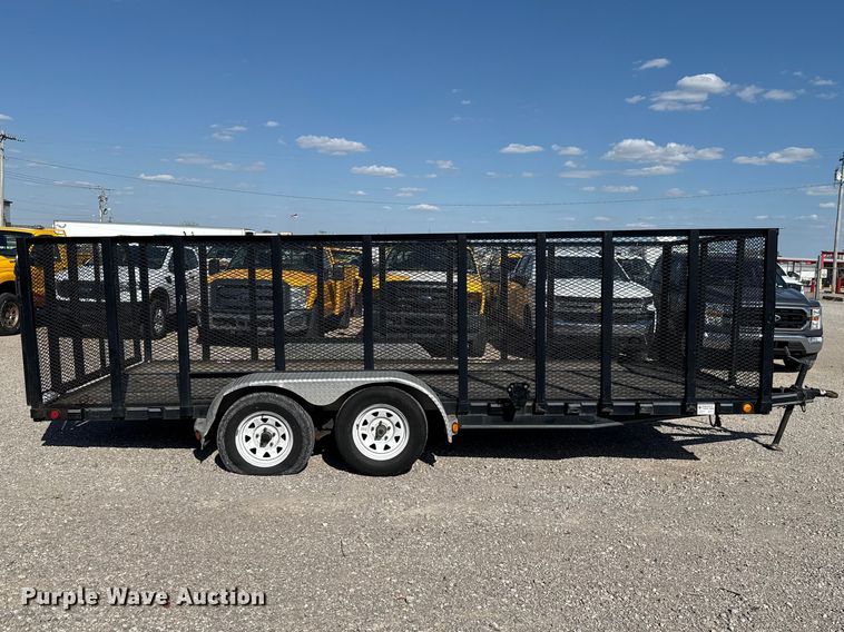 image for item NK9182 2018 PJ UL182 utility trailer