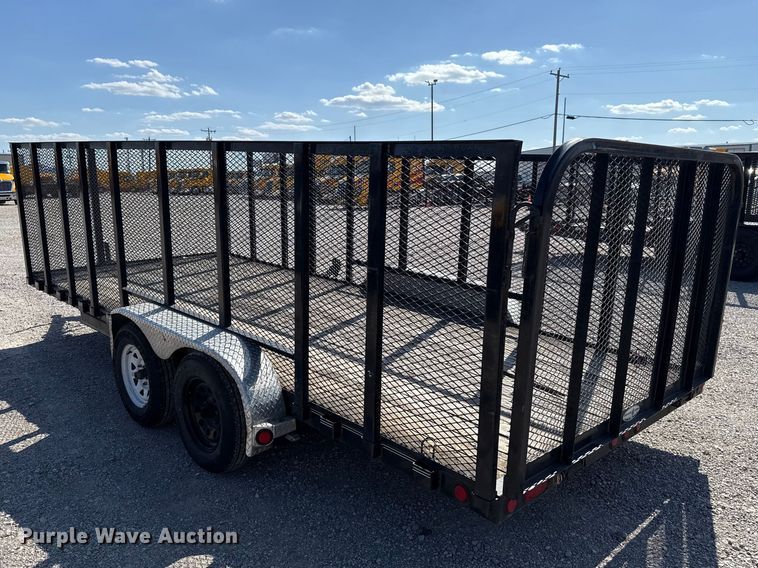 image for item NK9182 2018 PJ UL182 utility trailer