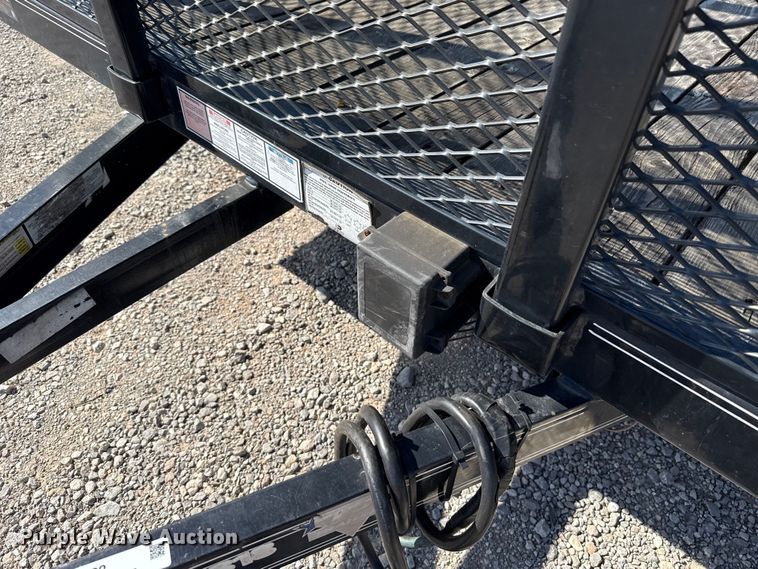 image for item NK9182 2018 PJ UL182 utility trailer