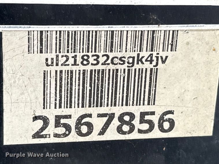 image for item NK9182 2018 PJ UL182 utility trailer