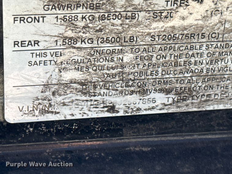 image for item NK9182 2018 PJ UL182 utility trailer