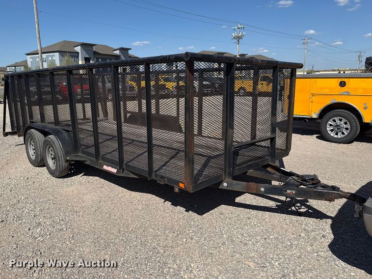 image for item NK9183 2017 C&M Trailers utility trailer