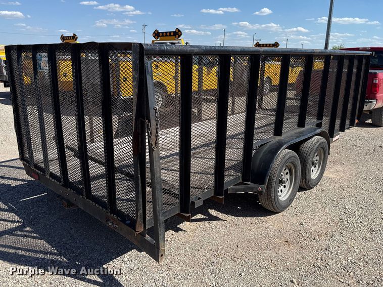 image for item NK9183 2017 C&M Trailers utility trailer