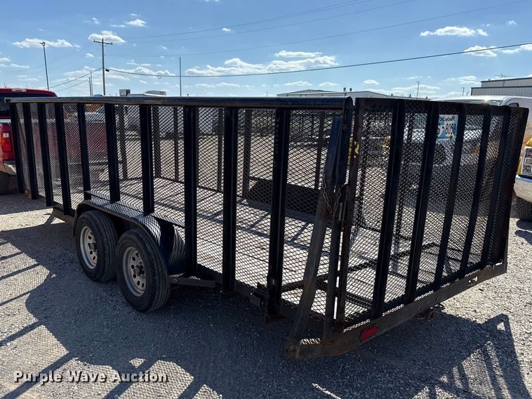 image for item NK9183 2017 C&M Trailers utility trailer