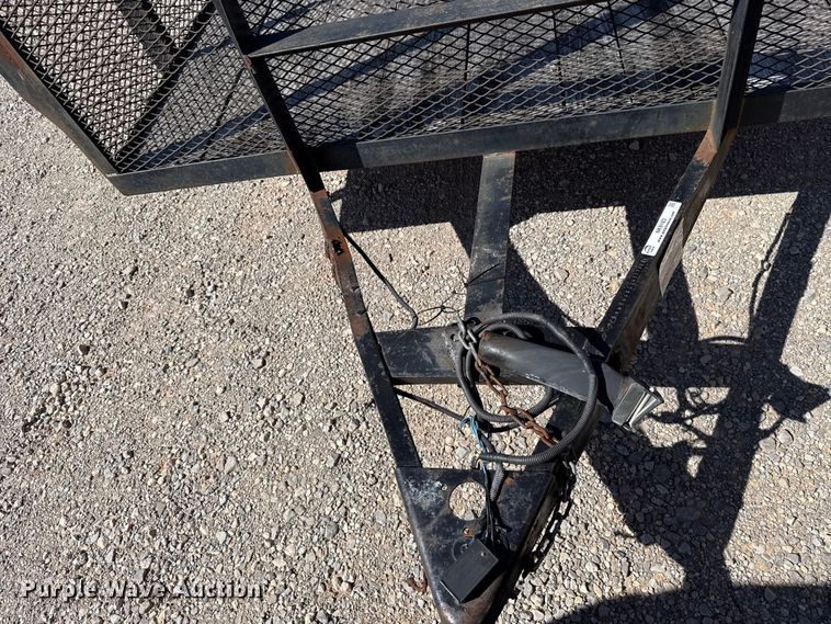 image for item NK9183 2017 C&M Trailers utility trailer