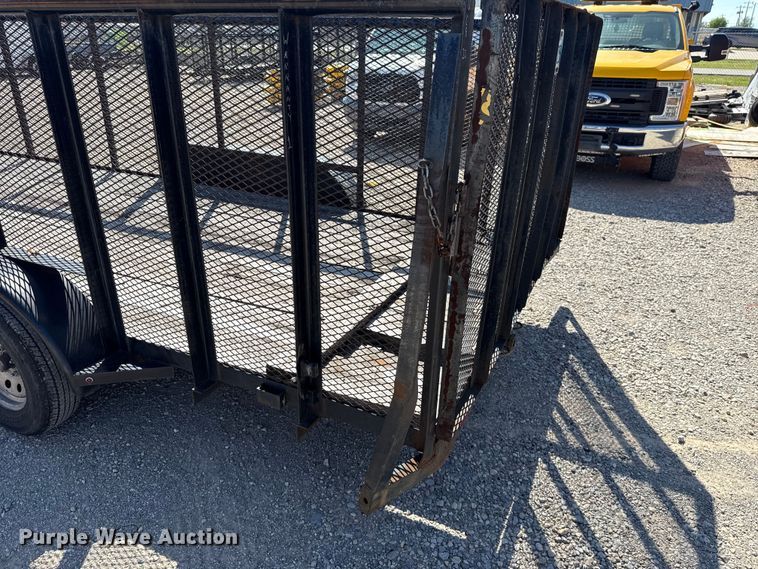 image for item NK9183 2017 C&M Trailers utility trailer